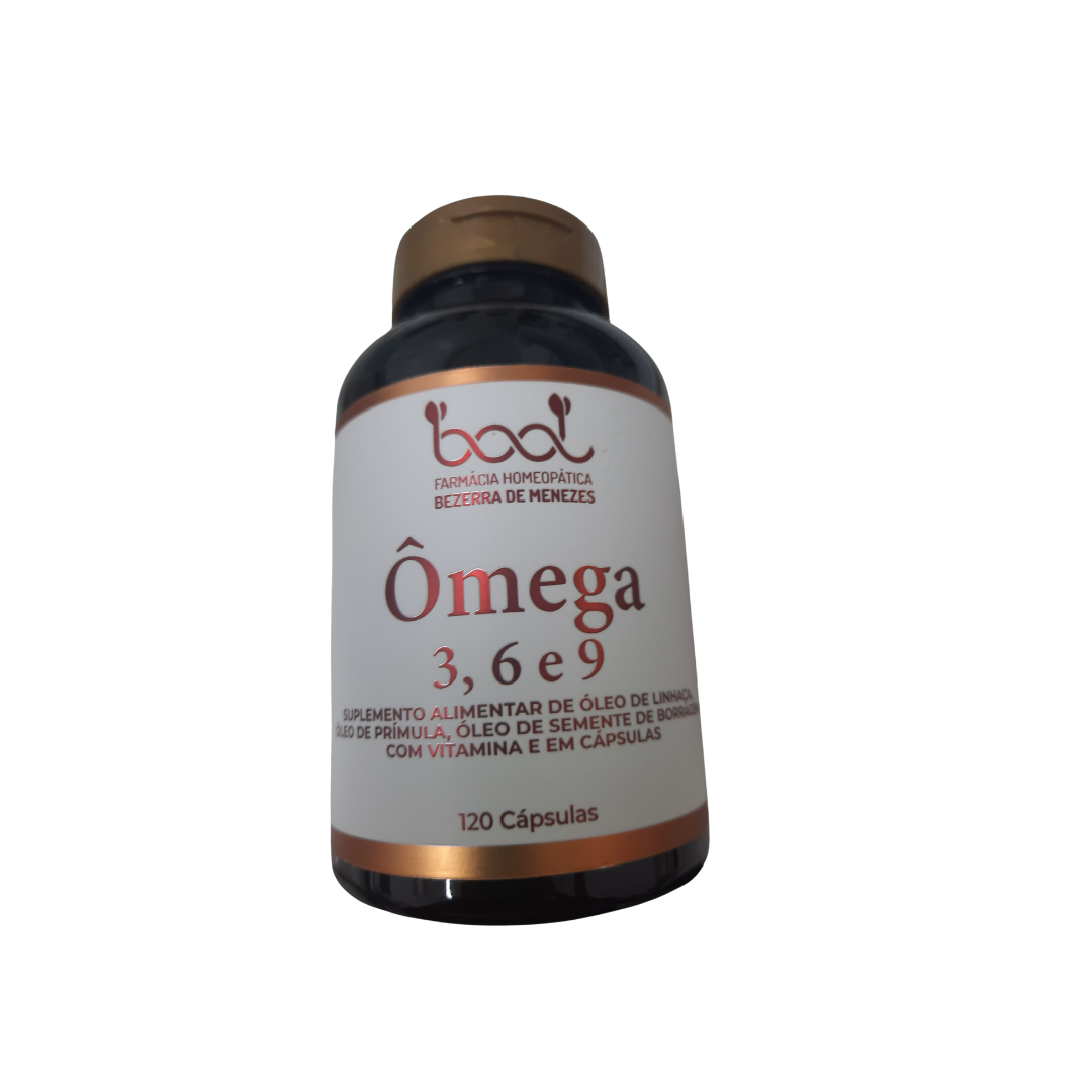 Omega 3, 6, e 9 | Farmácia Homeopática Bezerra de Menezes
